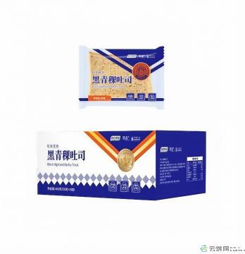 黑青稞吐司400克/盒