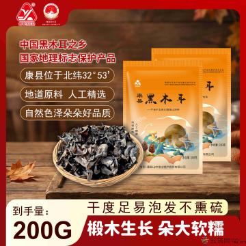 康县椴木黑木耳100克×２袋／件