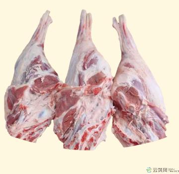 高原牧场三只整羊腿称重，豪迈大份装，包含3只完整牧场整羊腿，适合多人分享或大型宴席。