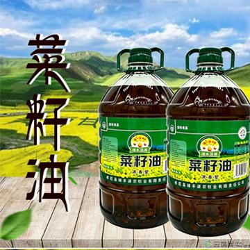 卓尼县藏区高原菜籽油浓香型5L/瓶