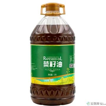 土榨菜籽油5L包税包邮