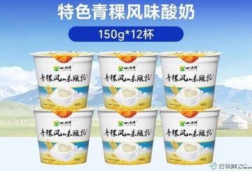 青稞风味酸牛乳150g×12杯（包税包邮）