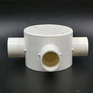 中财pvc线管圆三通 线管圆三通