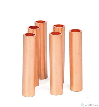 固力发 铜套管 紫铜中间接管铜接头接线端子套管
