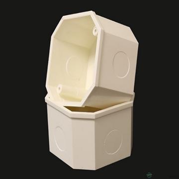 聚诚pvc阻燃八角形线接线盒 pvc阻燃八角形线接线盒