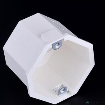 联塑pvc阻燃八角形线接线盒 八角盒
