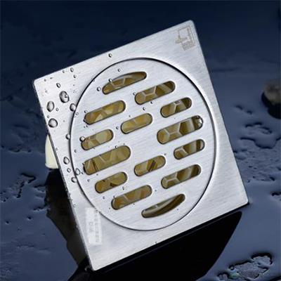 益众 直通式地漏 翻板式大排量防臭地漏