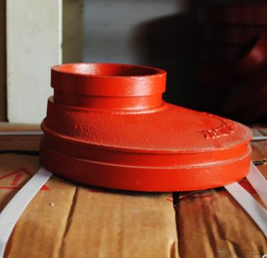 祥润 沟槽偏心大小头 沟槽卡箍大小头偏心异径管