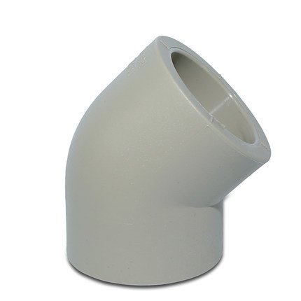 雄塑ppr45°弯头110 一个