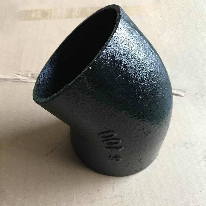 东盛/w型铸铁45°弯头(河南)