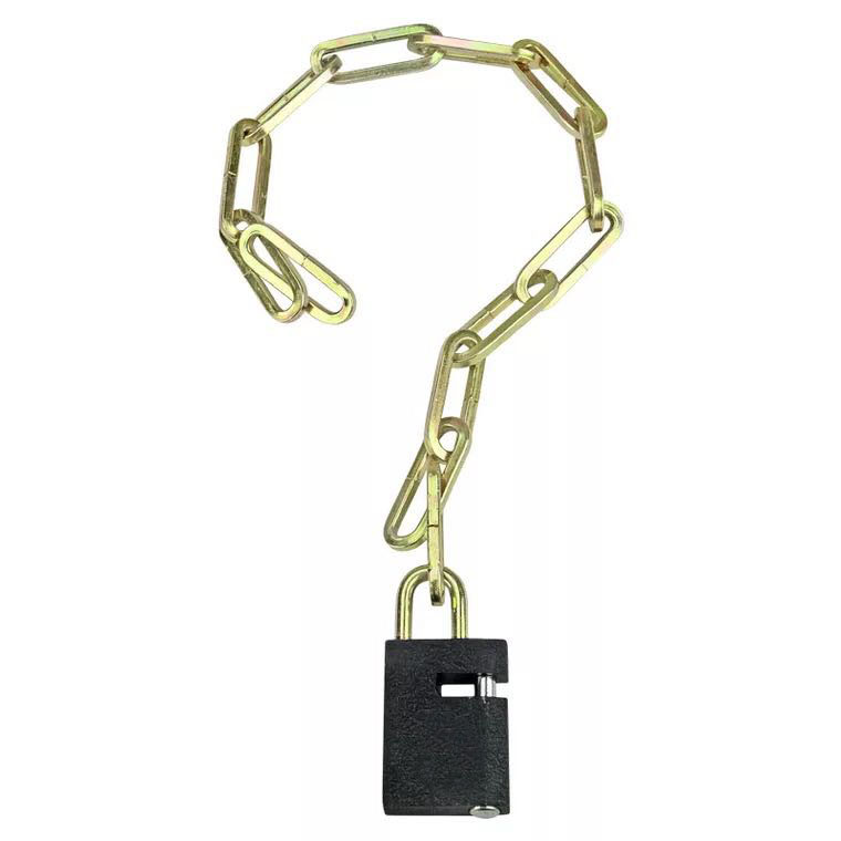 三环 细链锁 单开 直径5.2mm*长65cm(黑龙江仓)