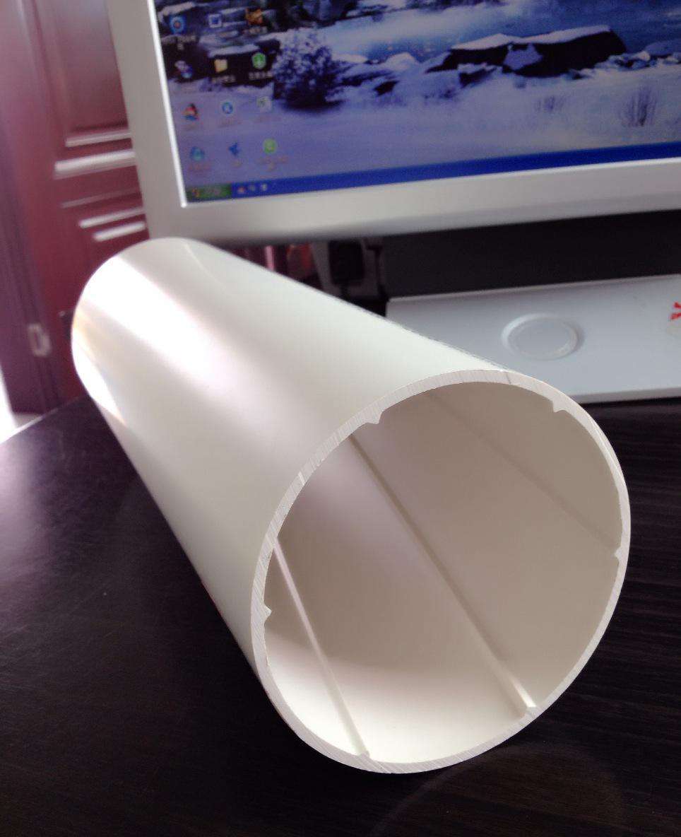 深塑/pvc-u螺旋消音排水管 dn75*2.3/dn110*3.2/dn160*4.0 米 湖南