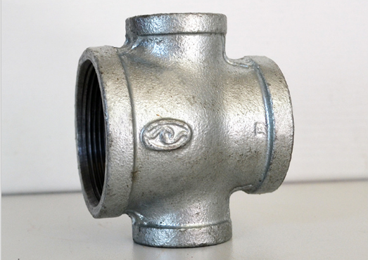 冀硕/镀锌变径四通 dn20*dn15 dn25*dn20 dn32*dn25 dn50*dn32 dn50*