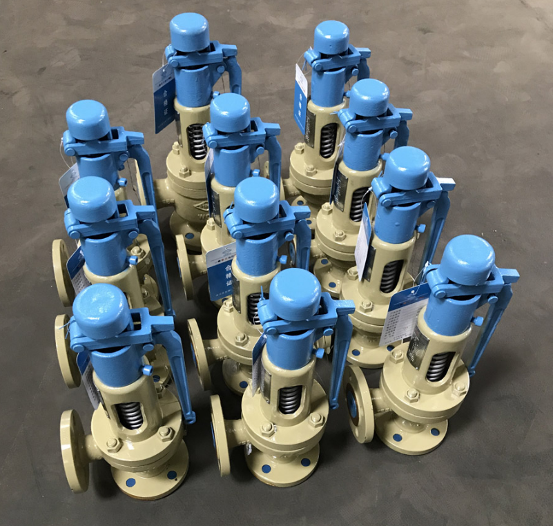 中国永一 弹簧全启式安全阀 铸钢法兰弹簧全启式阀门