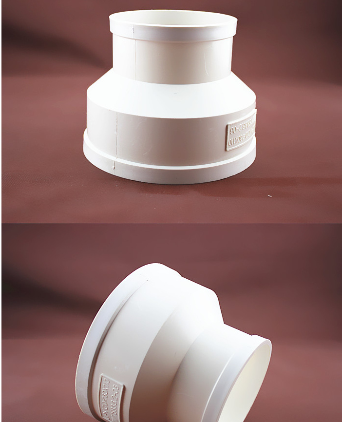 联塑pvc排水同心异径套 pvc变径直接 变径直通