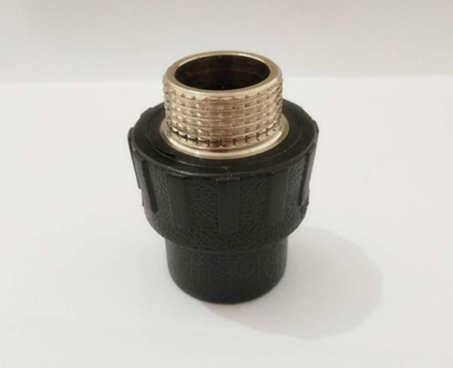 联硕pe注塑外螺纹直接头 外螺纹直接