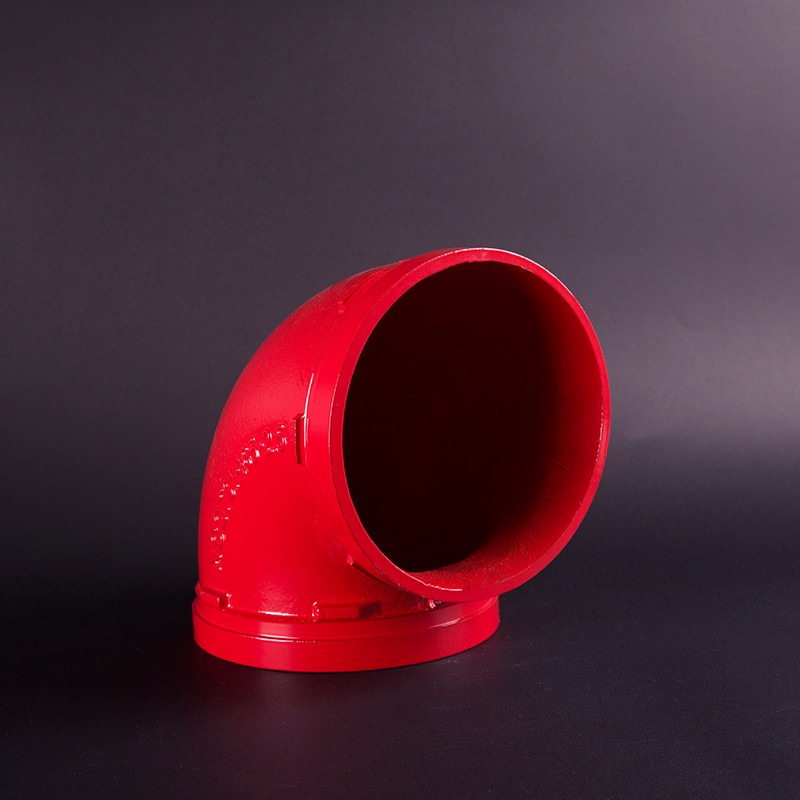 坊通 沟槽90°弯头 沟槽管件 沟槽弯头 90度弯头 卡箍弯头 消防管件