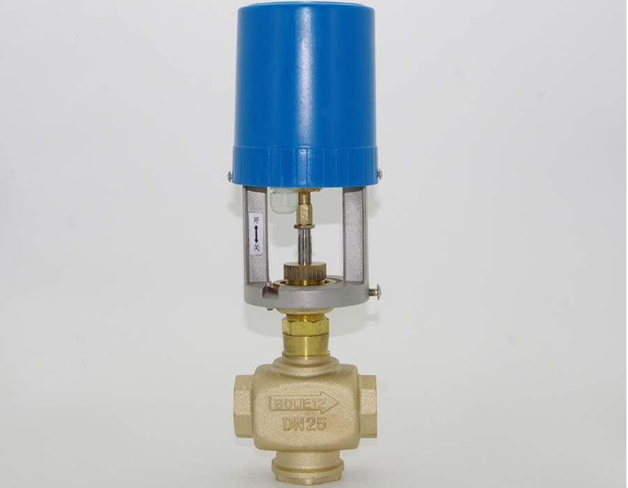 鑫泰 电动二通开关阀 电动调节阀 开关型二通阀