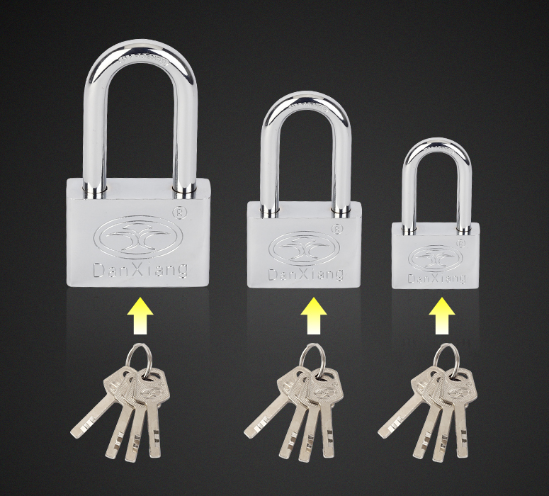 恩鸽 锌合金挂锁 短梁挂锁 方叶挂锁