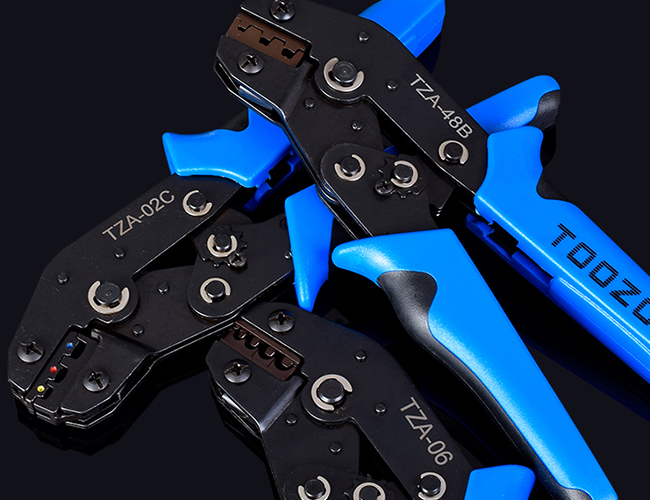 得力 冷压端子钳 电工压接钳 夹线耳钳