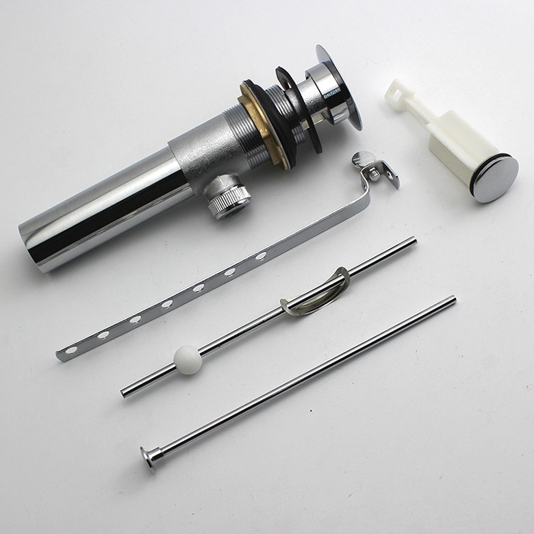 唯美斯 翻板式面盆落水 不锈钢面盆龙头下水器