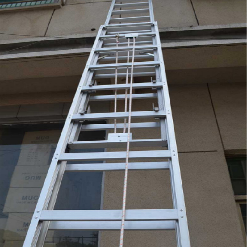 小其 伸缩梯 运超 伸缩梯 升降工程梯子 铝合金梯 消防装修直梯