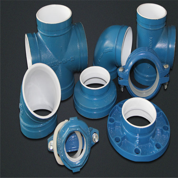 宏胜 焊接钢管同心变径头 衬塑沟槽变径头