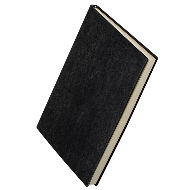 a4/160张加大加厚商务皮面本 办公会议记事本笔记本子文具