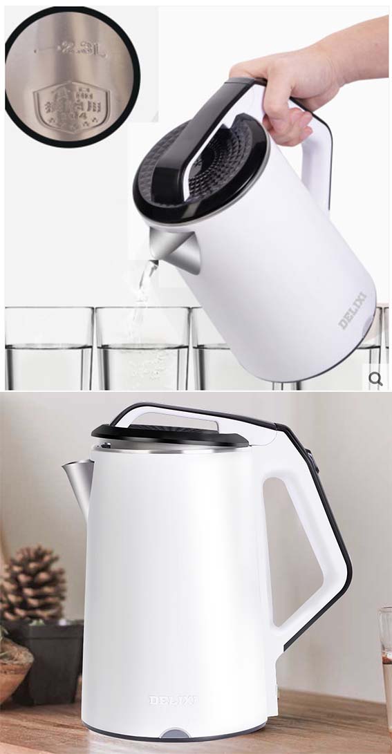 德力西 恒温电热水壶 烧水电热壶 煮水壶