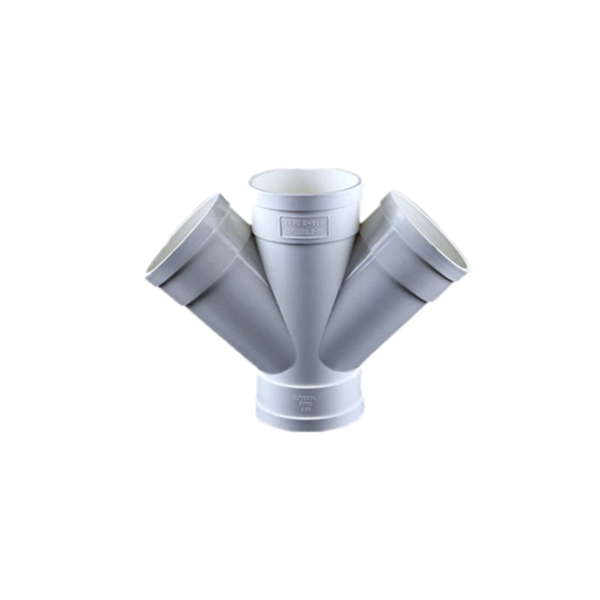 日丰pvc排水斜四通 pvc斜四通