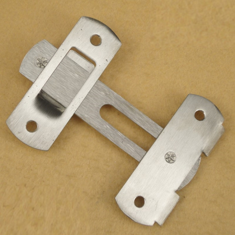 响震 不锈钢大门插销 不锈钢防盗搭扣 移门搭扣 门窗搭扣 门闩 安全门